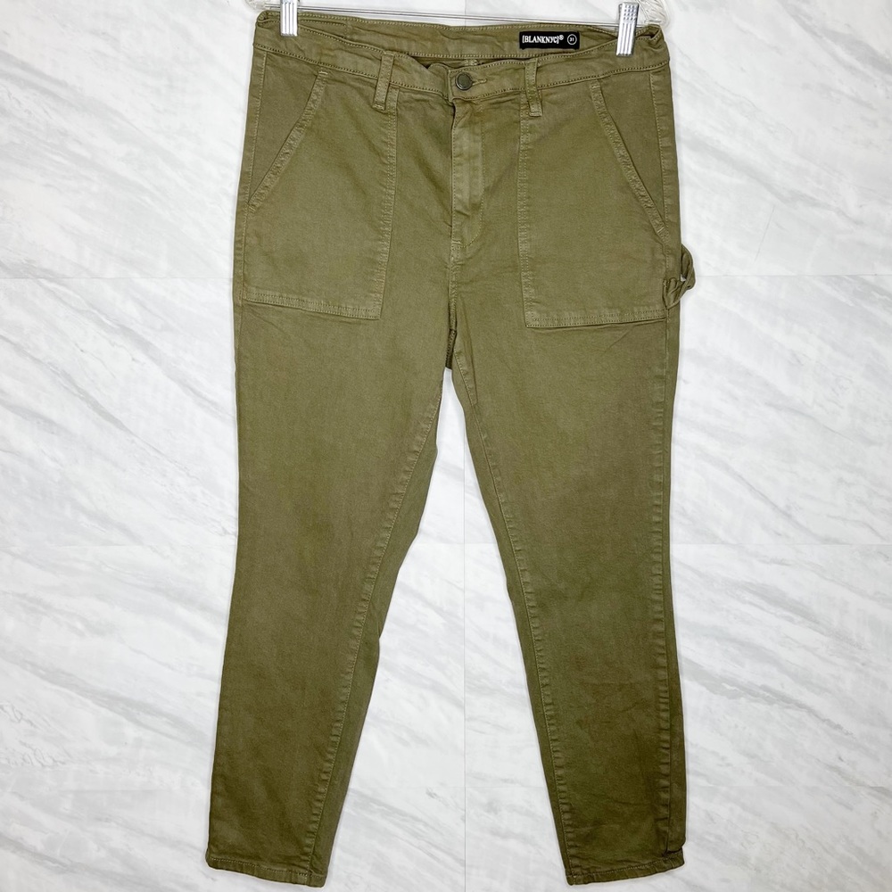 Blank NYC Cargo Olive Green Pants 31